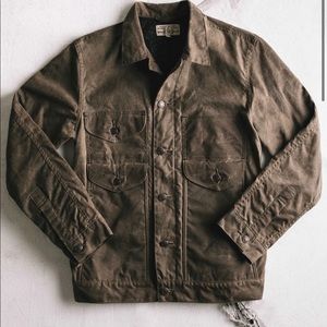 Imogene + Willie Enfield Hunting Jacket in Burnt Umber